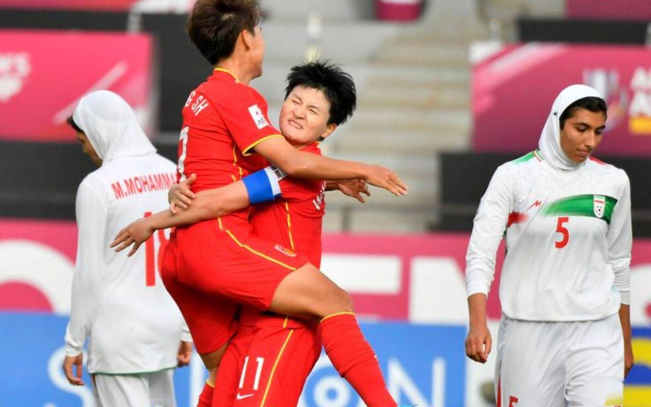 中国台湾女足vs伊朗