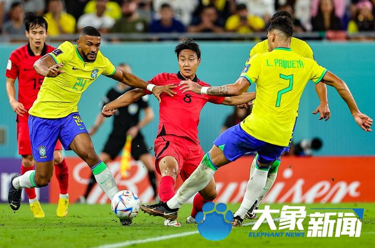 韩国vs巴西赛后反应